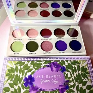 ACE BEAUTE
Limited Edition -Violet Sage Eyeshadow Pallet 
BNIB